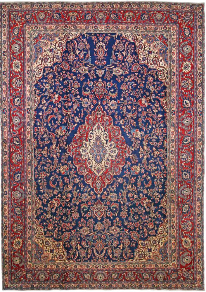 Persian Rug Hamadan 12'0"x8'5" 12'0"x8'5", Persian Rug Knotted by hand