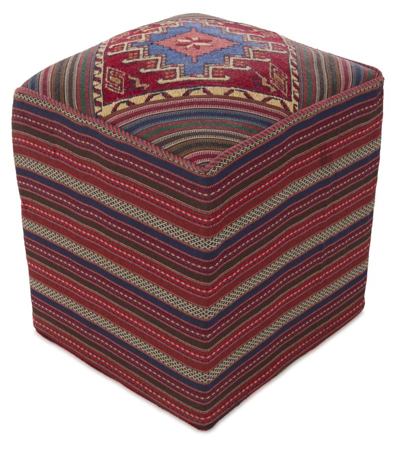 Περσικό χαλί Κιλίμ Hocker 51x49 51x49, Περσικό χαλί Χειροποίητη ύφανση