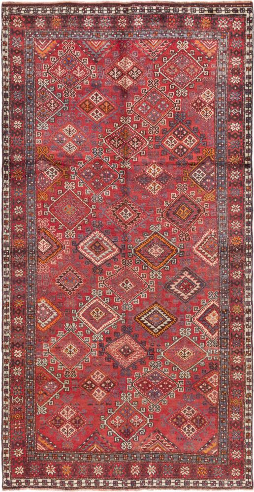 Persisk matta Ghutschan Gammal 279x145 279x145, Persisk matta Knuten för hand