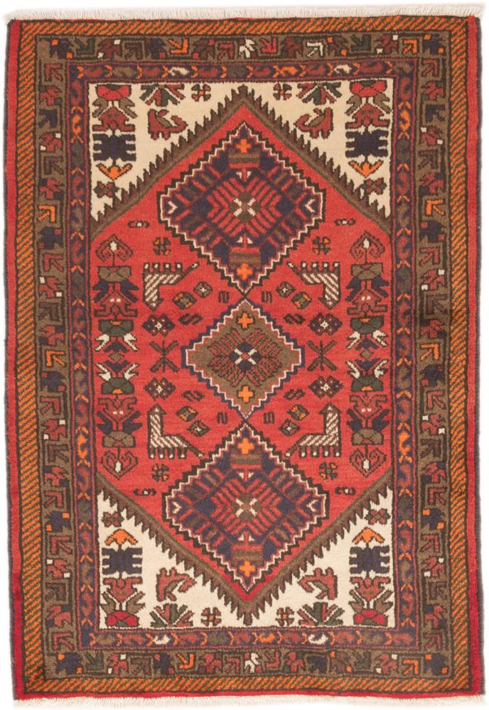 Perserteppich Hamadan 139x100 139x100, Perserteppich Handgeknüpft