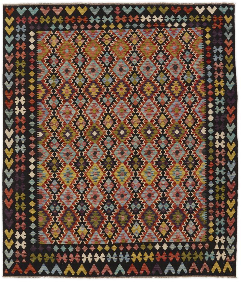 Tapete afegão Kilim Afegão 296x253 296x253, Tapete persa Tecido à mão