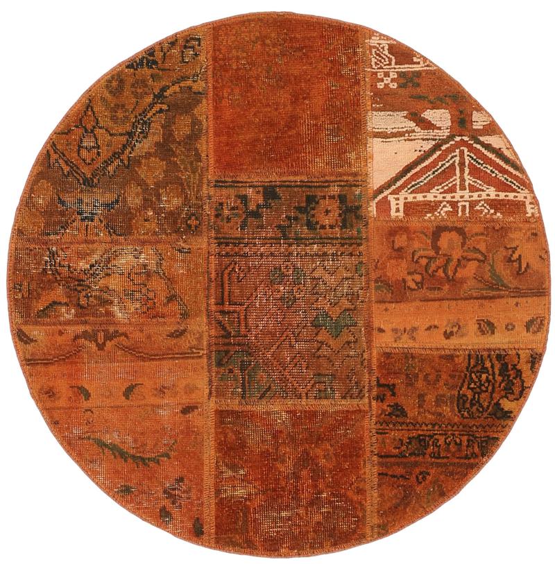 Dywan perski Patchwork 99x99 99x99, Dywan perski Ręcznie tkane