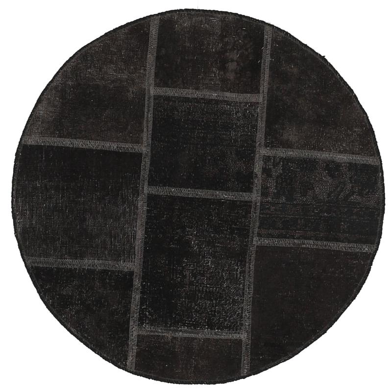  ペルシャ絨毯 パッチワーク 99x99 99x99,  ペルシャ絨毯 手織り