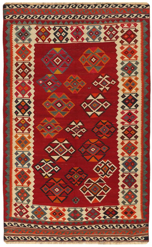 Tapis persan Kilim Fars 234x141 234x141, Tapis persan Tissé à la main