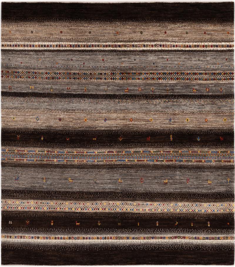 Perzsa szőnyeg Perzsa Gabbeh Kashkuli Banafsheh 217x194 217x194, Perzsa szőnyeg Kézzel csomózva