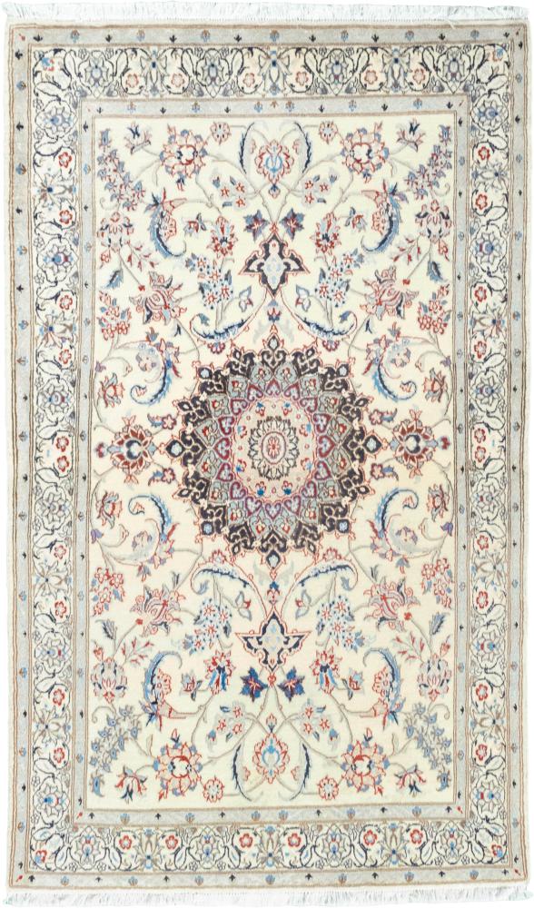 Tappeto persiano Nain 9La 211x125 211x125, Tappeto persiano Annodato a mano