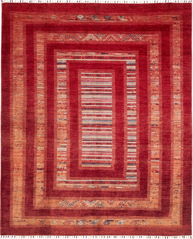Pakistani rug Design Arijana 9'10"x8'0" 9'10"x8'0", Persian Rug Knotted by hand