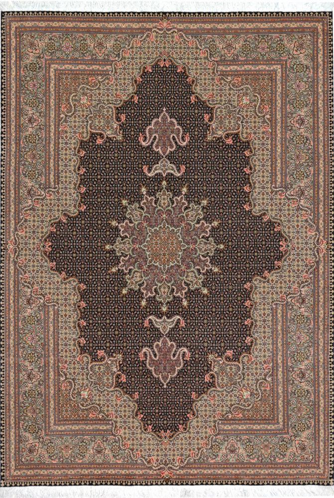 Tapete persa Tabriz Mahi 217x149 217x149, Tapete persa Atado à mão