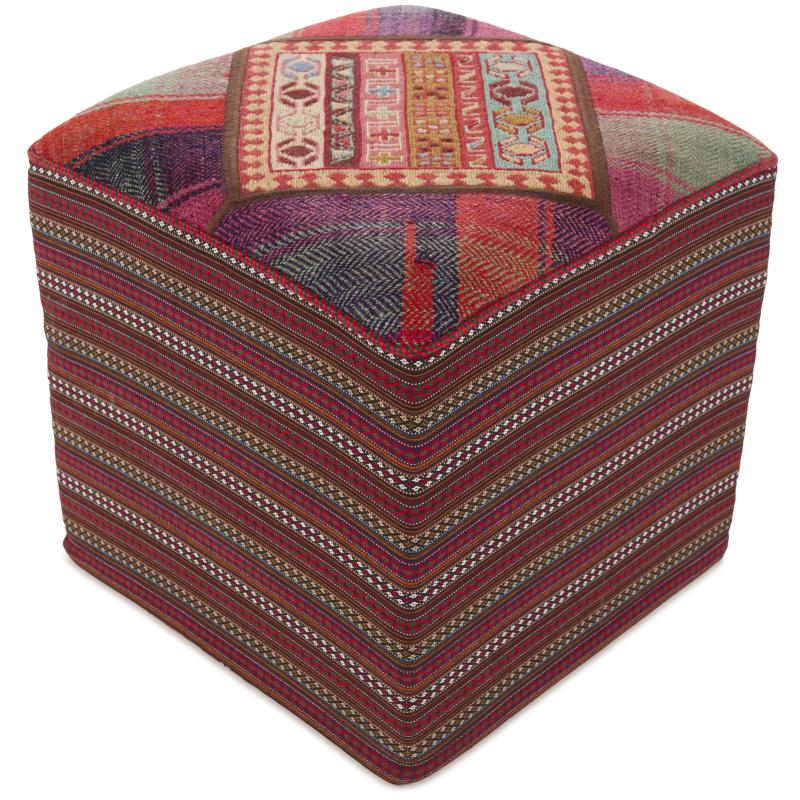 Περσικό χαλί Κιλίμ Hocker 46x44 46x44, Περσικό χαλί Χειροποίητη ύφανση