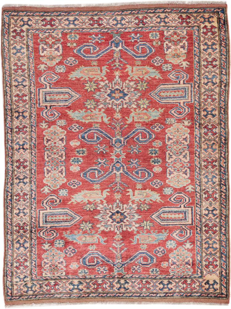 Afghan rug Kazak 150x118 150x118, Persian Rug Knotted by hand