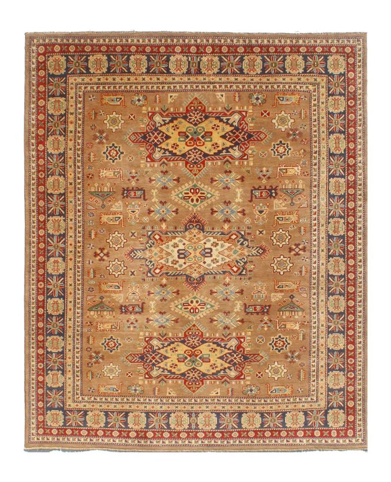 Alfombra afgana Kazak Ghazni 293x243 293x243, Alfombra persa Anudado a mano