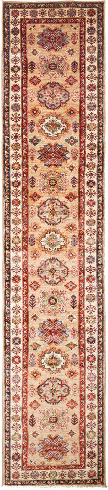 Pakistaans tapijt Kazak 404x85 404x85, Perzisch tapijt Handgeknoopte
