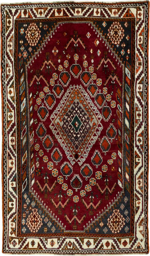 Perzisch tapijt Shiraz 216x128 216x128, Perzisch tapijt Handgeknoopte