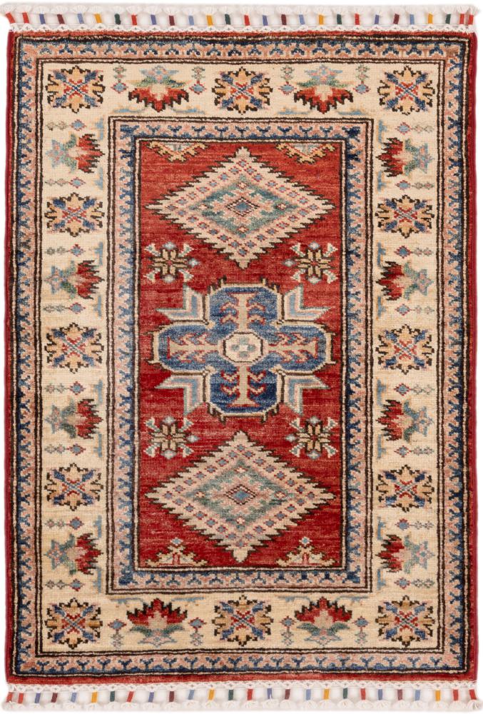 Afghan rug Super Kazak 87x59 87x59, Persian Rug Knotted by hand