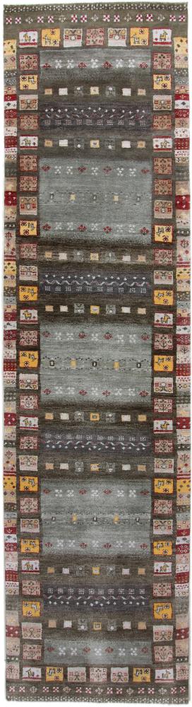 Indiaas tapijt Gabbeh Loribaft 303x81 303x81, Perzisch tapijt Handgeknoopte