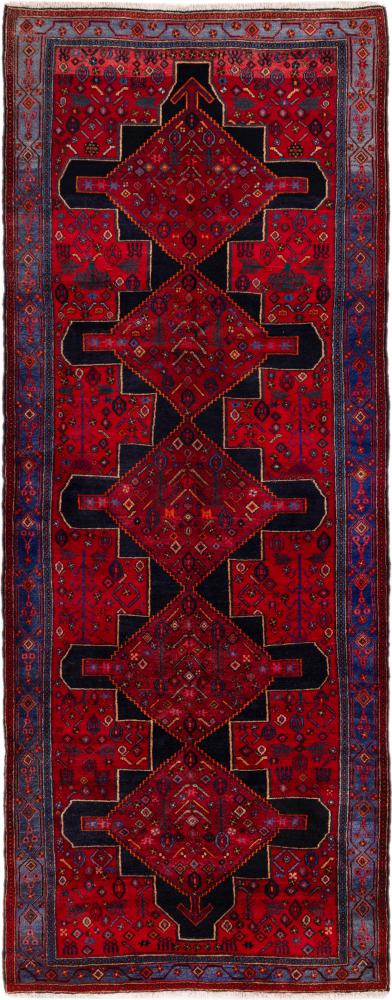 Covor persan Hamadan 386x145 386x145, Covor persan Lucrate de mână