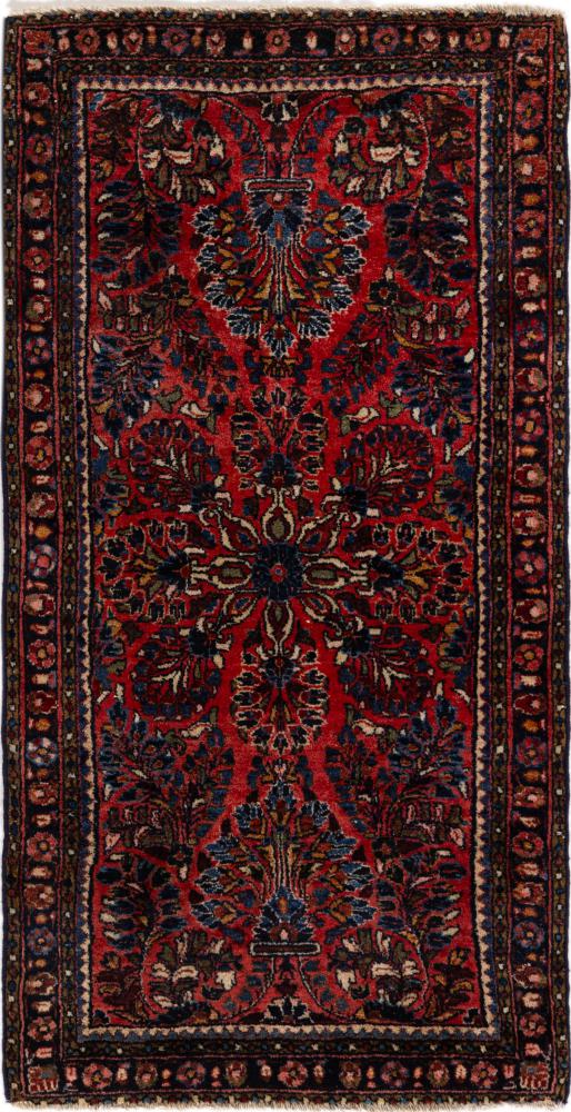 Perserteppich Amrican Sarough 122x62 122x62, Perserteppich Handgeknüpft