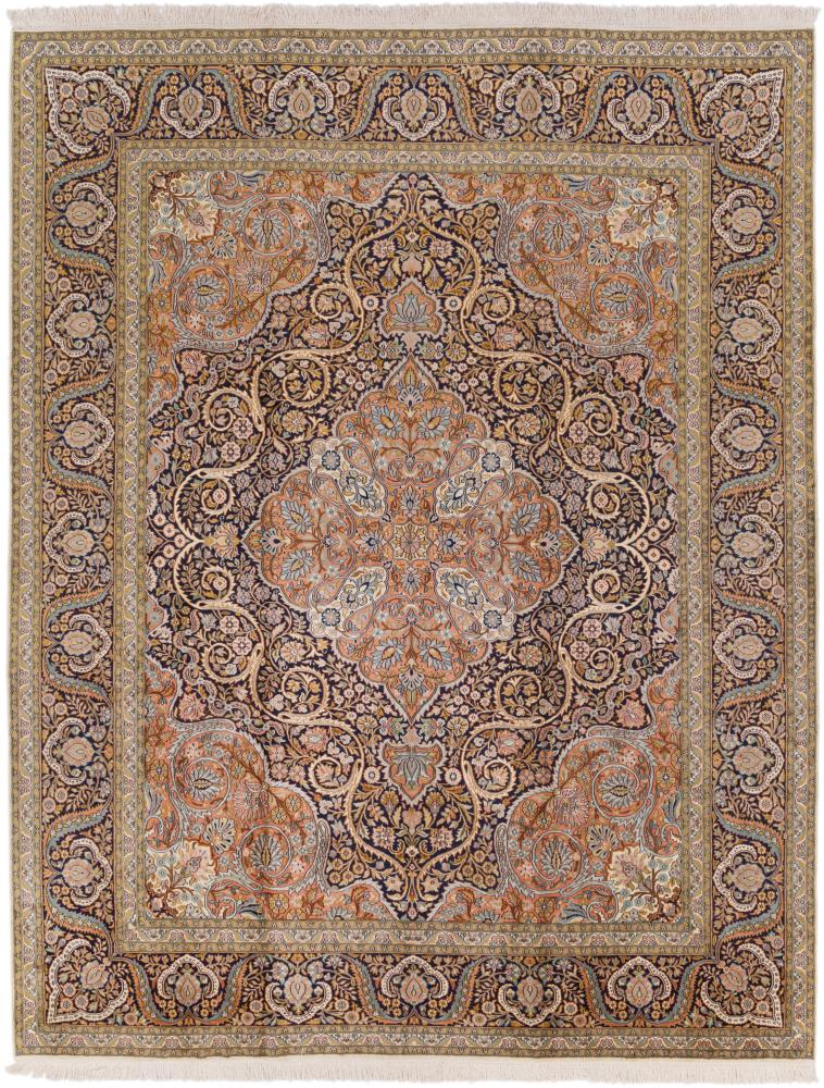 Tappeto indiano Cachemire di Seta 316x244 316x244, Tappeto persiano Annodato a mano