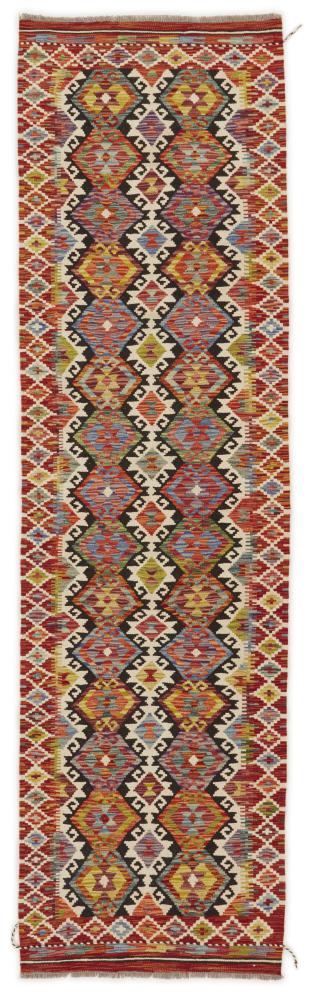 Pakistaans tapijt Kilim Afghan 299x84 299x84, Perzisch tapijt Handgeweven