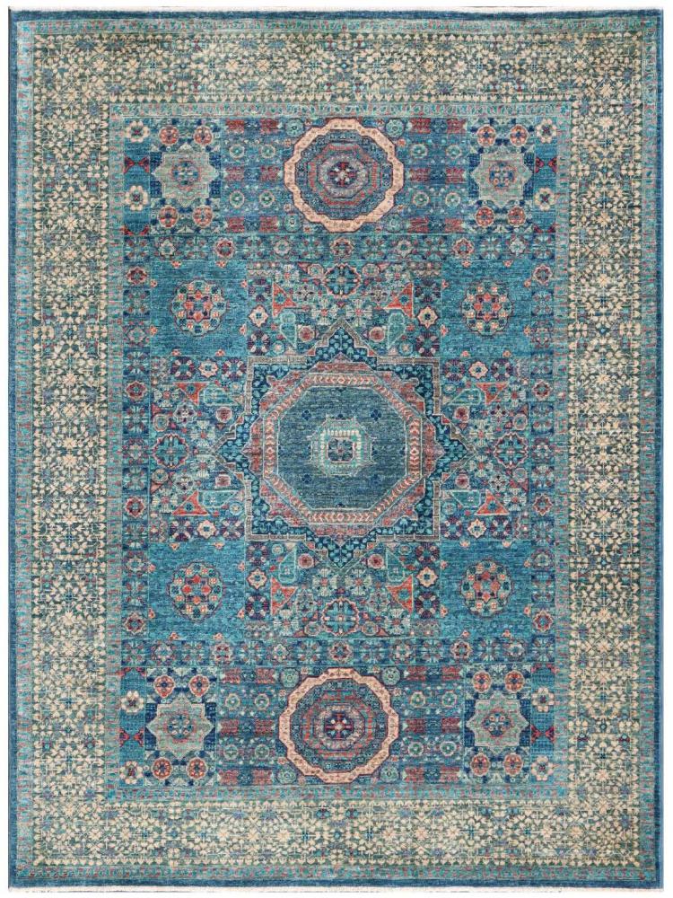 Pakistansk teppe Mamluk 203x151 203x151, Persisk teppe Knyttet for hånd