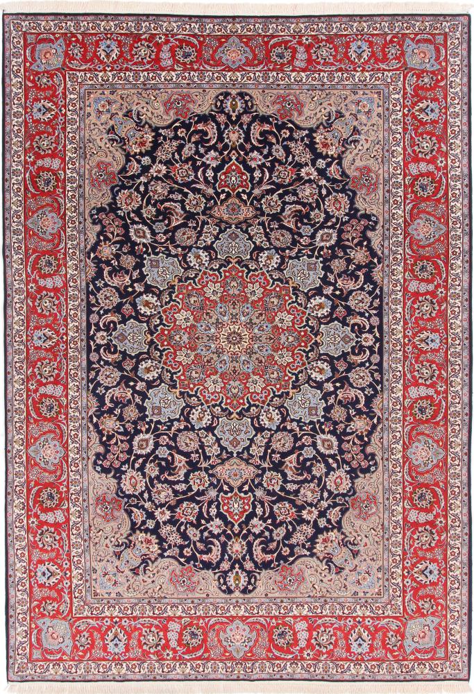 Tapete persa Tabriz Fio de Seda 300x211 300x211, Tapete persa Atado à mão