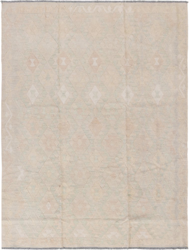 Afghaans tapijt Kilim Afghan 200x153 200x153, Perzisch tapijt Handgeweven