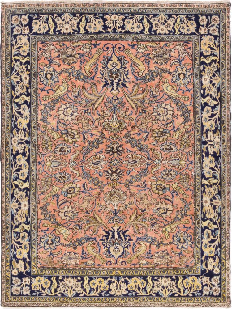 Persian Rug Qum 191x142 191x142, Persian Rug Knotted by hand