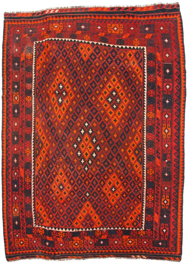 Tapete afegão Kilim Afegão Antigo 343x258 343x258, Tapete persa Tecido à mão