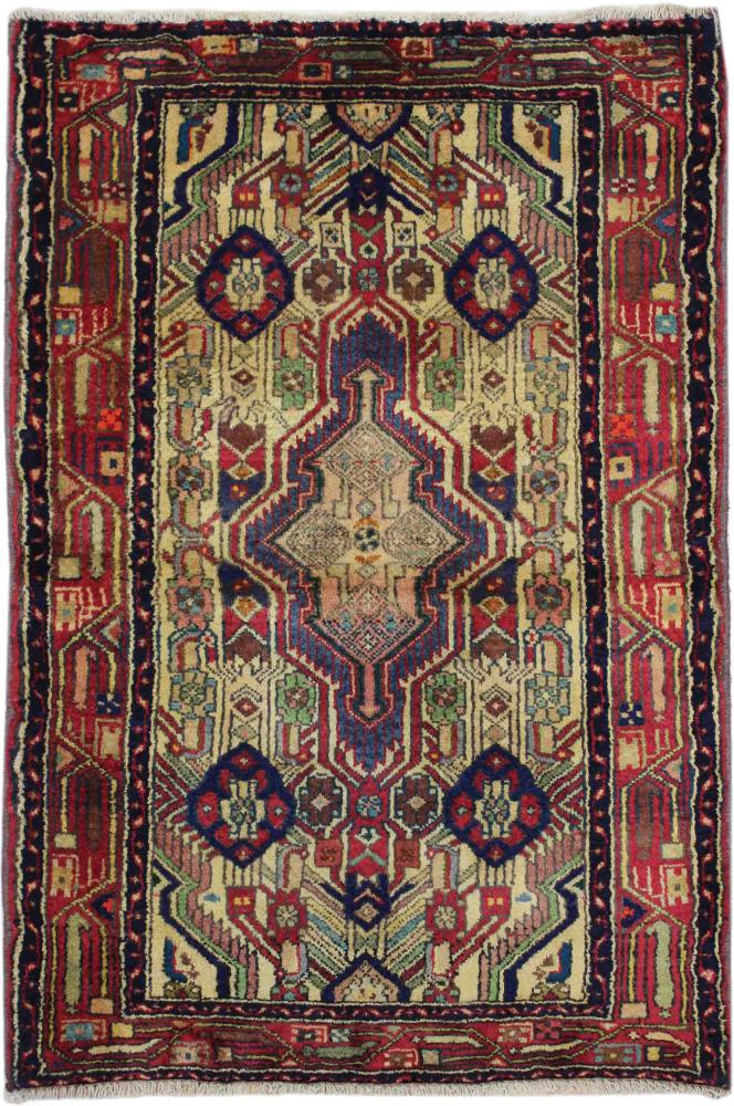 Persisk tæppe Hamadan 113x77 113x77, Persisk tæppe Knyttet i hånden