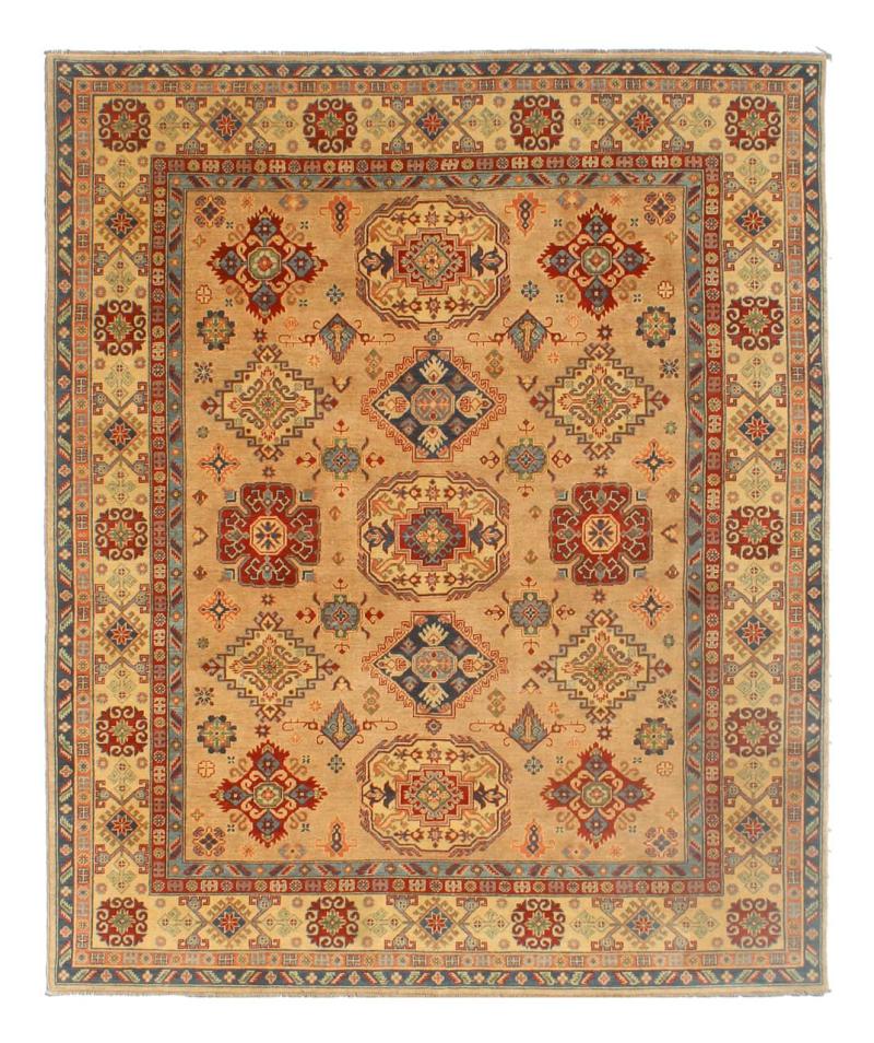 Afghaans tapijt Kazak Ghazni 298x249 298x249, Perzisch tapijt Handgeknoopte