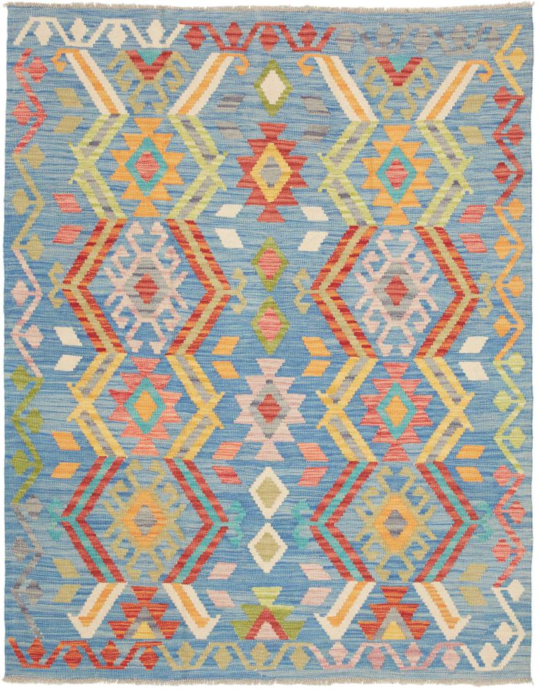 Αφγανικό χαλί Κιλίμ Afghan 170x134 170x134, Περσικό χαλί Οι κόμποι έγιναν με το χέρι