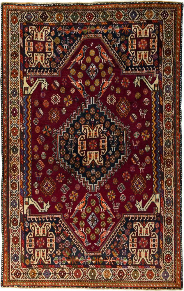 Tappeto persiano Shiraz 209x133 209x133, Tappeto persiano Annodato a mano