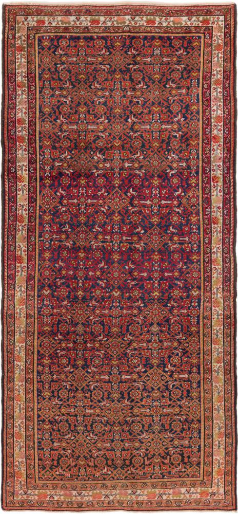 Tapis persan Malayer Antique 345x150 345x150, Tapis persan Noué à la main