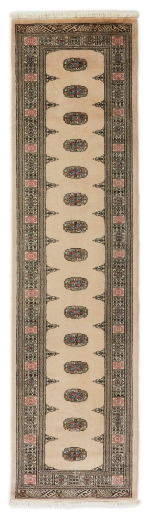 Pakistanischer Teppich Pakistan Buchara 2ply 315x82 315x82, Perserteppich Handgeknüpft