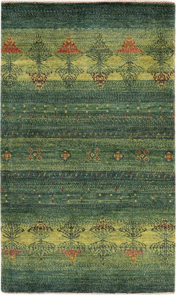 Persisk tæppe Perser Gabbeh Loribaft Essence 138x83 138x83, Persisk tæppe Håndknyttet