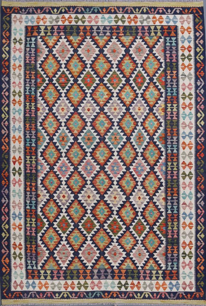 Tapete afegão Kilim Afegão 301x205 301x205, Tapete persa Tecido à mão