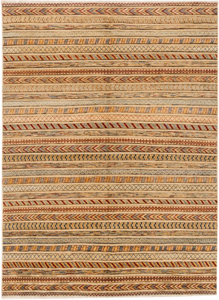 Tapis afghan Nimbaft 245x184 245x184, Tapis persan Noué à la main