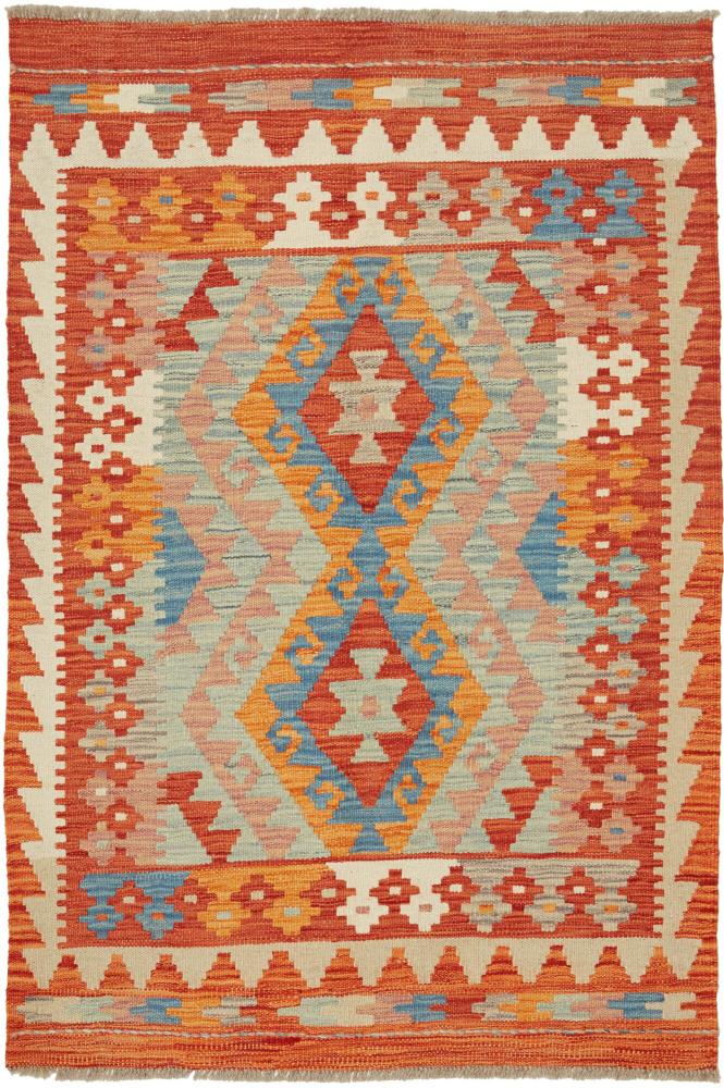 Tapete afegão Kilim Afegão 127x85 127x85, Tapete persa Tecido à mão