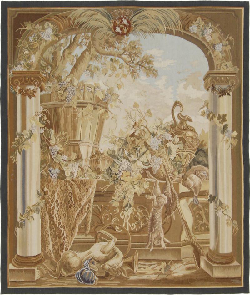 Persialainen matto Kelim Obisson 199x169 199x169, Persialainen matto kudottu