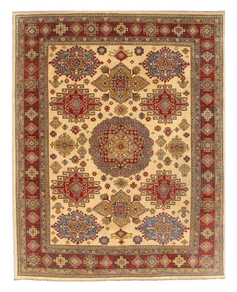 Alfombra afgana Kazak Ghazni 306x237 306x237, Alfombra persa Anudado a mano