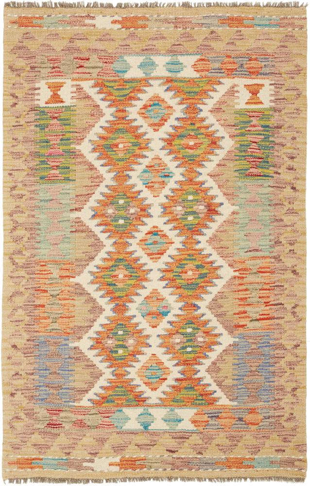 Alfombra afgana Kilim Afghan 124x79 124x79, Alfombra persa Tejido a mano