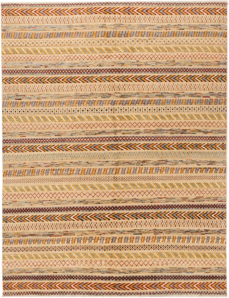 Tapis afghan Nimbaft 239x183 239x183, Tapis persan Noué à la main