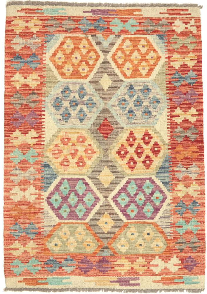 Tapete afegão Kilim Afegão 121x85 121x85, Tapete persa Tecido à mão