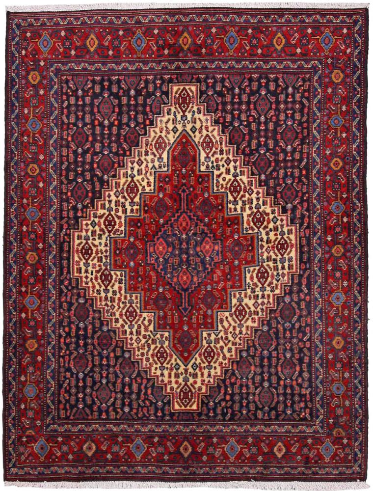 Perzisch tapijt Senneh 151x117 151x117, Perzisch tapijt Handgeknoopte