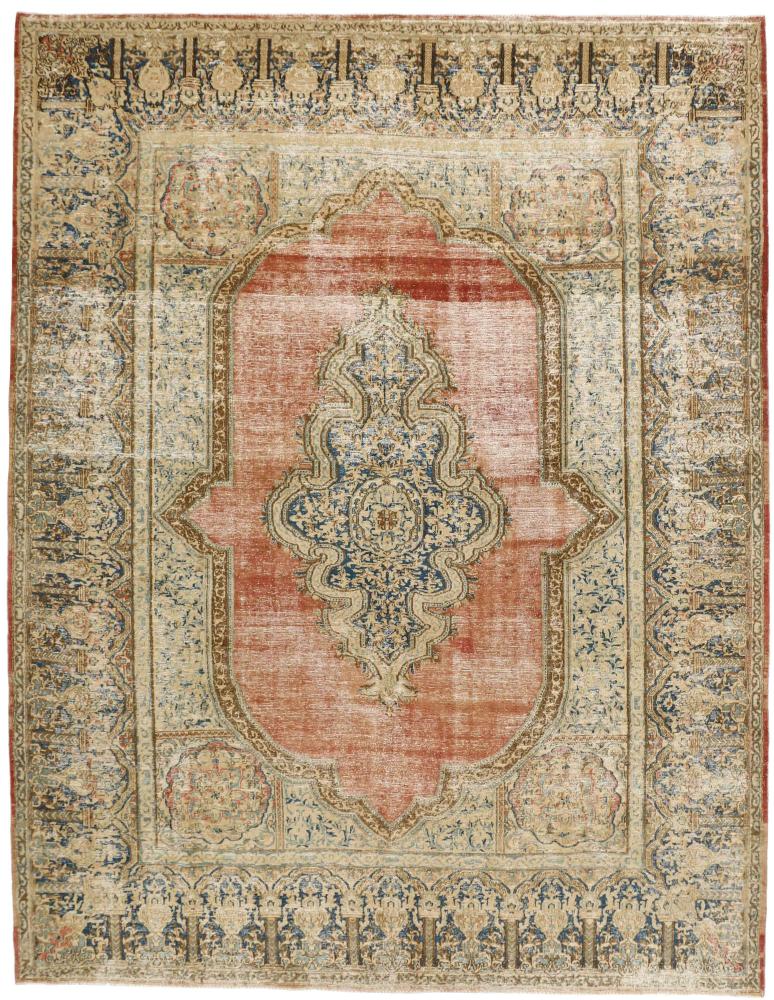Persian Rug Vintage Kerman 359x269 359x269, Persian Rug Knotted by hand