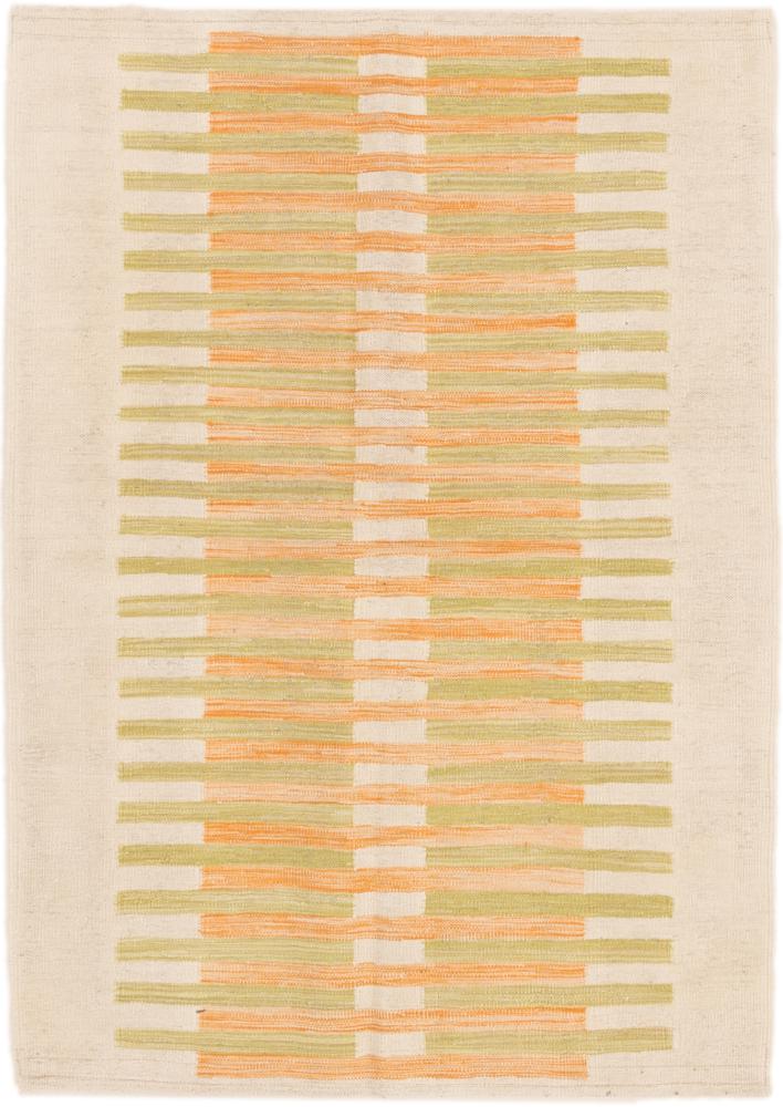 Dywan afgański Kilim Afghan Design 4'10"x3'6" 4'10"x3'6", Dywan perski Ręcznie tkane
