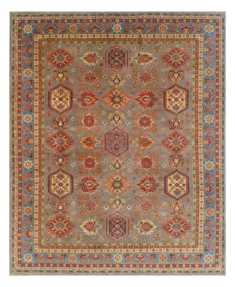 Afghan rug Kazak Ghazni 352x272 352x272, Persian Rug Knotted by hand