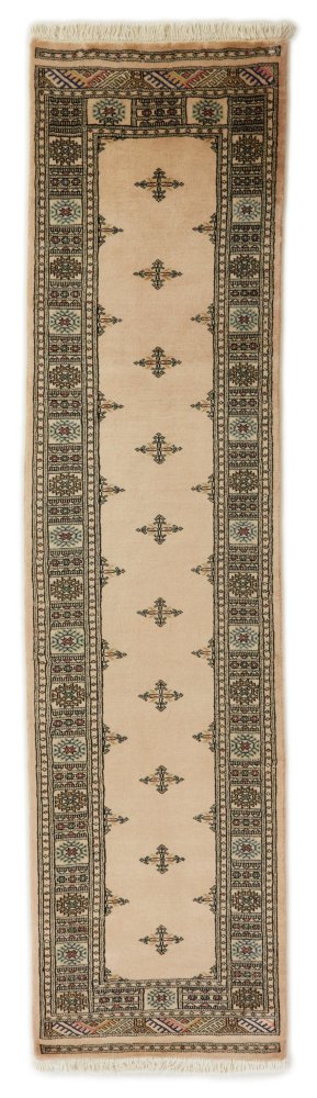 Pakistani rug Pakistan Buchara 2ply 10'0"x2'6" 10'0"x2'6", Persian rug Hand-knotted