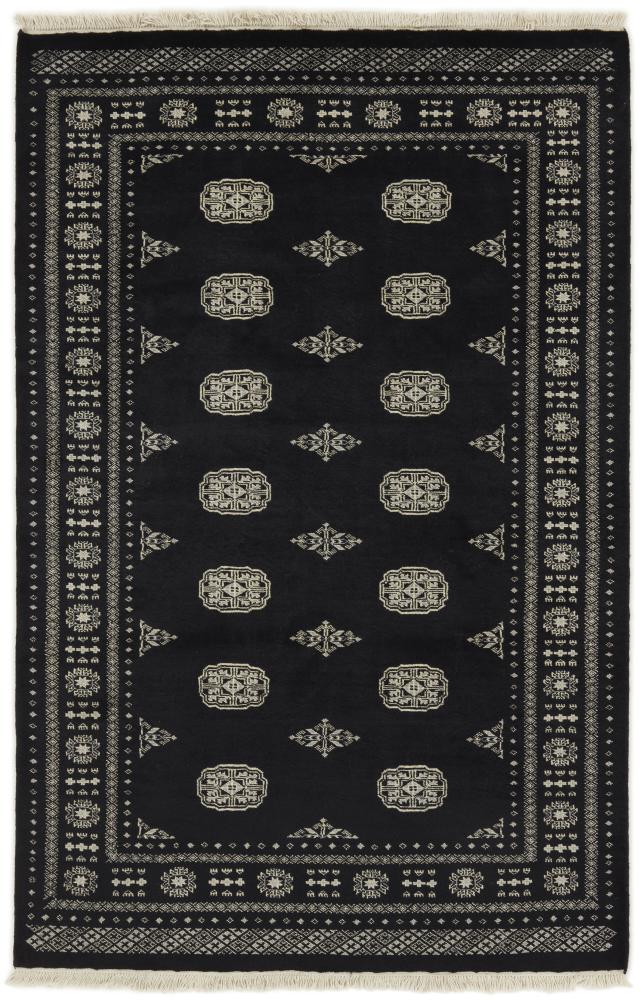 Pakistansk teppe Pakistan Buchara 2ply 209x141 209x141, Persisk teppe Knyttet for hånd