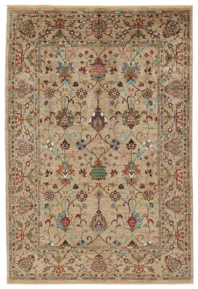 Afghanischer Teppich Ziegler Farahan 304x205 304x205, Perserteppich Handgeknüpft